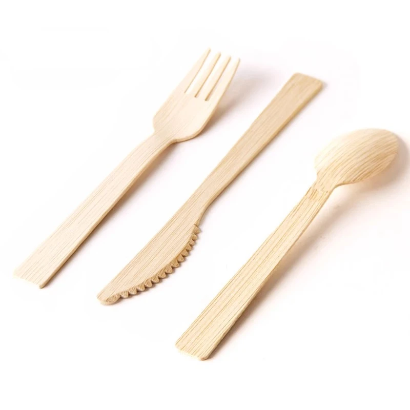 bamboo knife, fork and spoon